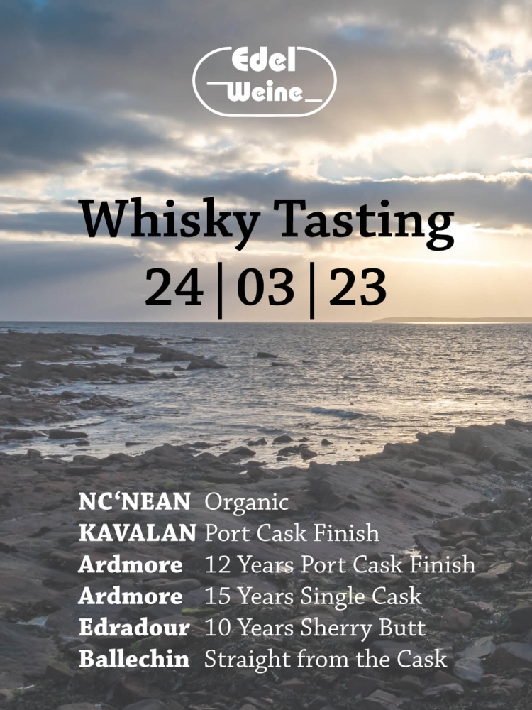 TICKET Whisky Tasting - 24.03.23