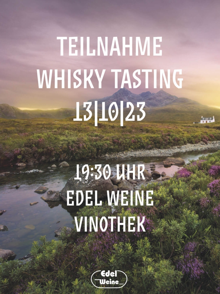 TEILNAHME Whisky Tasting - 13.10.23