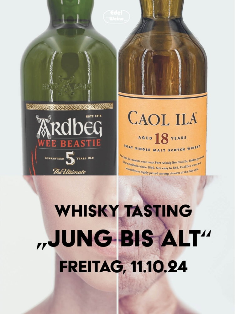 TEILNAHME Whiskytasting: Jung bis Alt - Freitag, 11.10.24