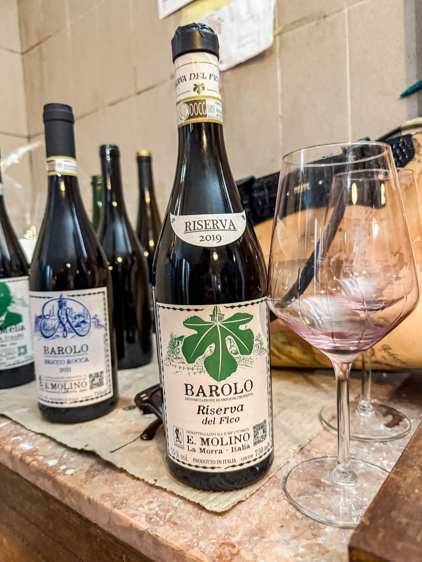 Probe der Riserva del Fico in Sergios Keller Probe der Riserva del Fico in Sergios Keller