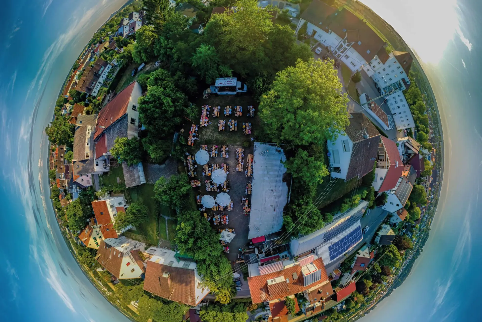 Adlerperspektive auf unseren Betriebshof