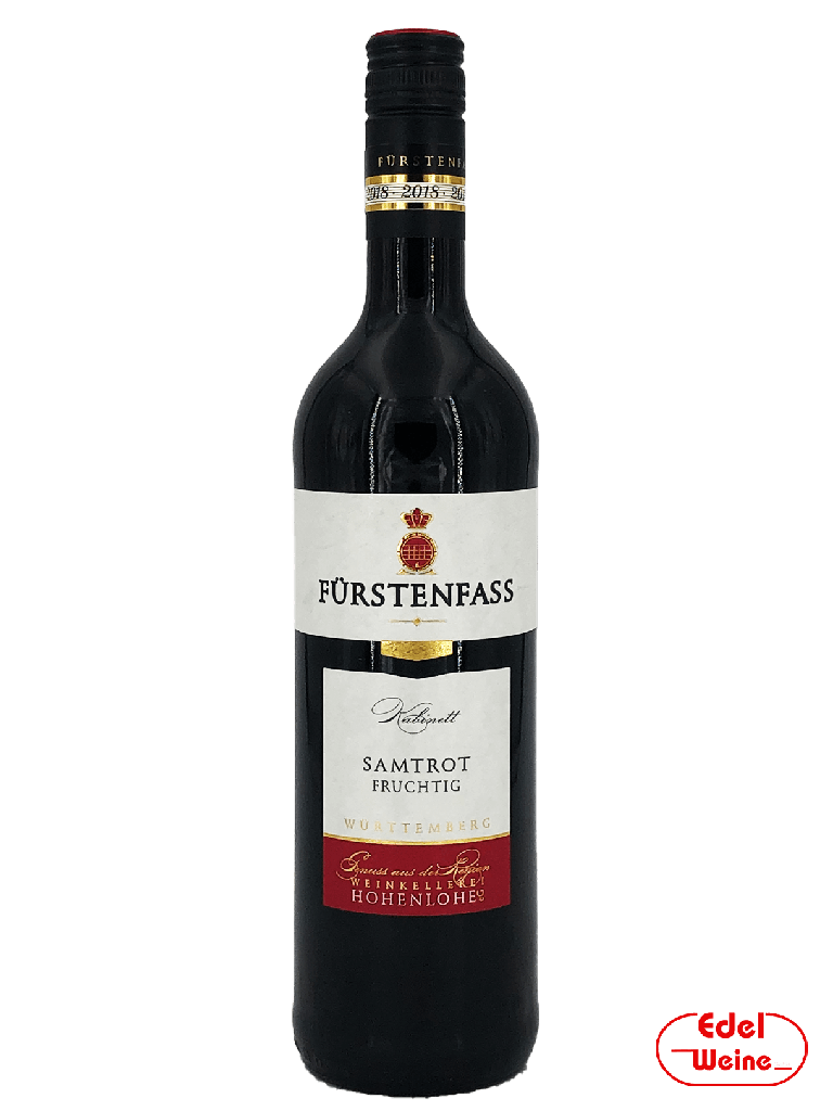 Samtrot Kabinett fruchtig 2023, WG Fürstenfass 0,75l