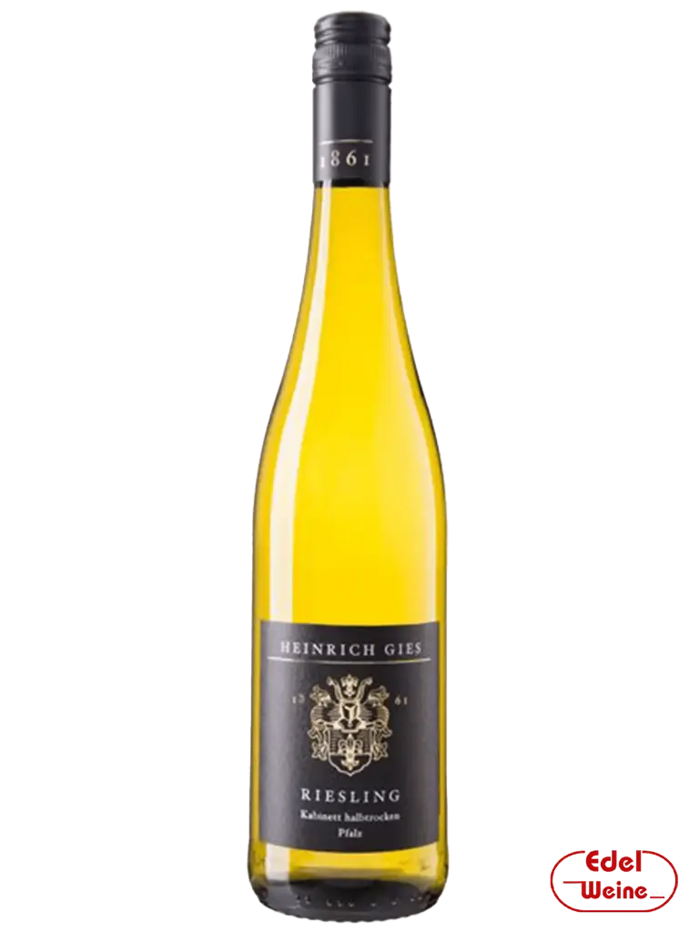 Riesling Kabinett halbtrocken Ungsteiner Honigsäckel 2022, Heinrich Gies 0,75l