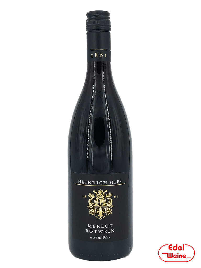 Merlot trocken 2023, Heinrich Gies 0,75l