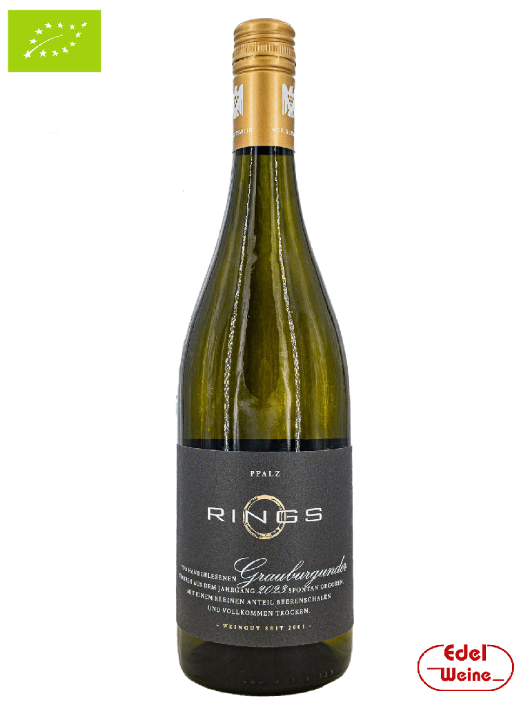 Grauburgunder trocken Gutswein 2024, Rings 0,75l (BIO)
