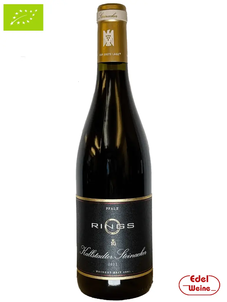Kallstadter Steinacker Spätburgunder aus ersten Lagen 2022, Rings 0,75l (BIO)