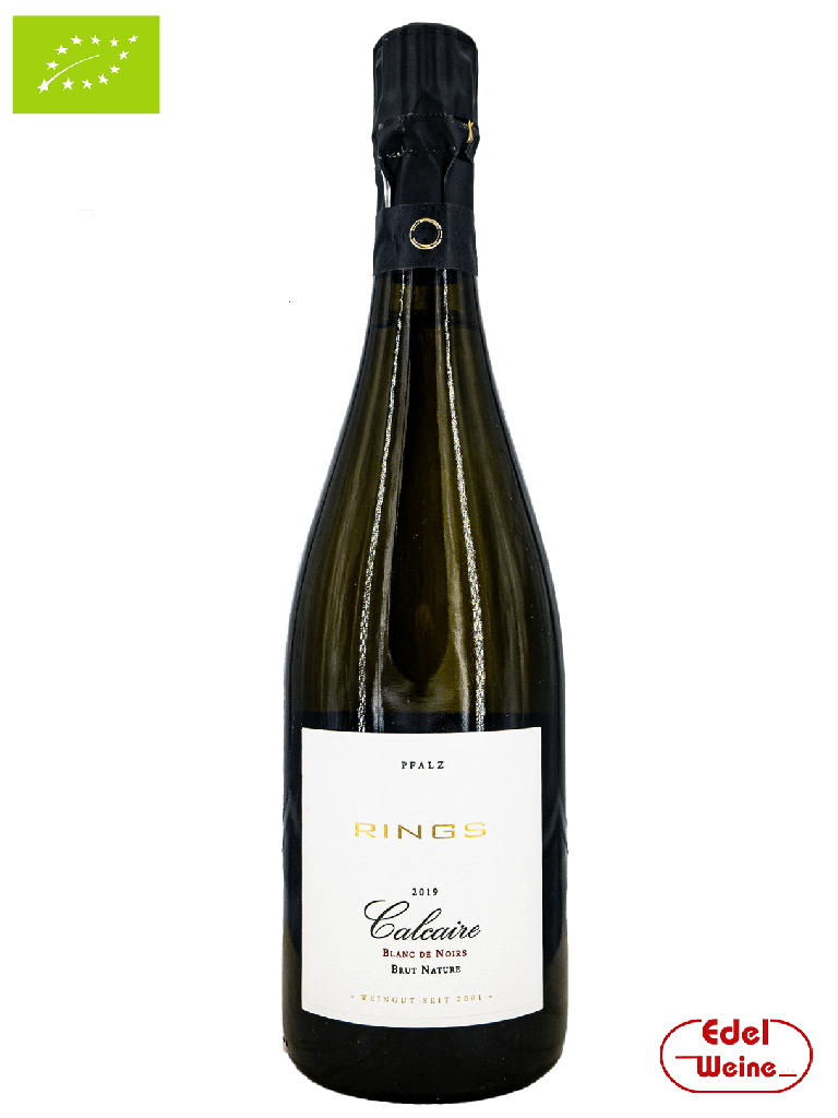 Calcaire Blanc et Noirs Brut Nature 2020, Rings 0,75l (BIO)
