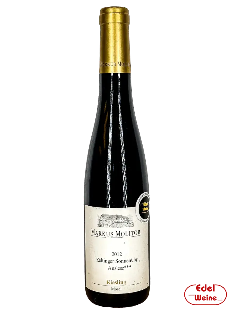 Zeltinger Sonnenuhr Riesling Auslese*** fruchtsüß 2012, Markus Molitor 0,375l