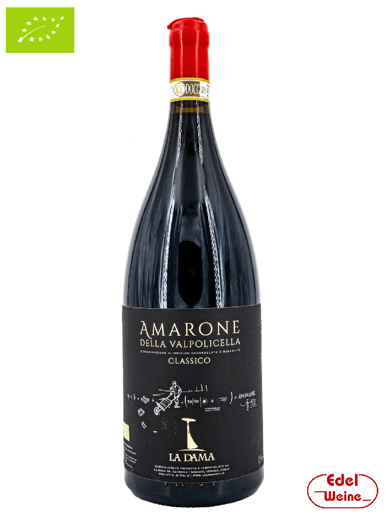 Amarone della Valpolicella Classico DOCG 2017, La Dama 1,5l MAGNUM (BIO)