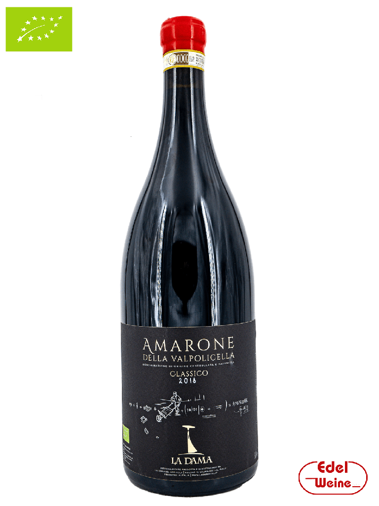Amarone della Valpolicella Classico DOCG 2018, La Dama 3,0l DOPPELMAGNUM (BIO)