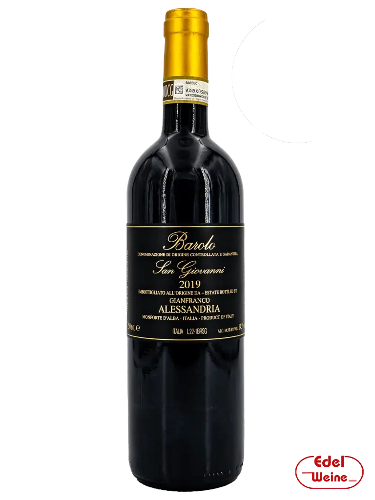 Barolo San Giovanni DOCG 2019, Gianfranco Alessandria 0,75l