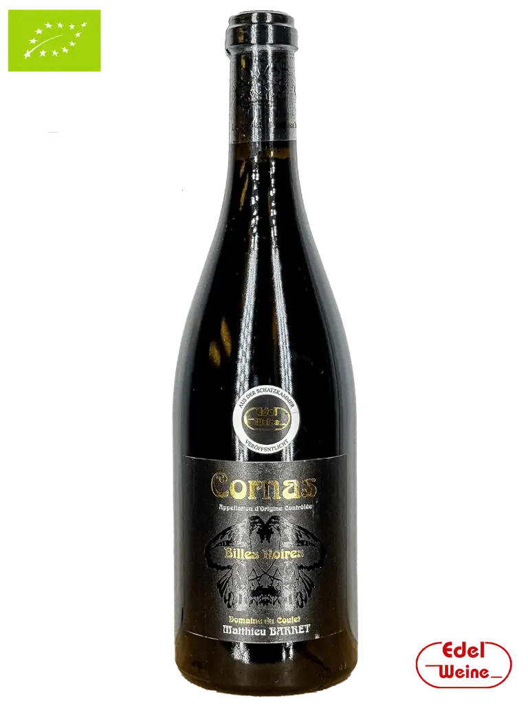 Cornas "Billes Noires" AOP 2016, Matthieu Barret 0,75l (BIO)