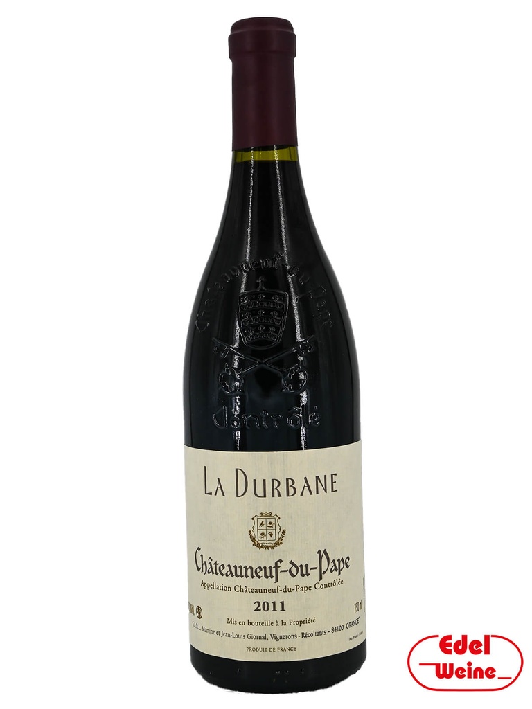 Châteauneuf du Pape rouge AOC 2012, La Durbane 0,75l