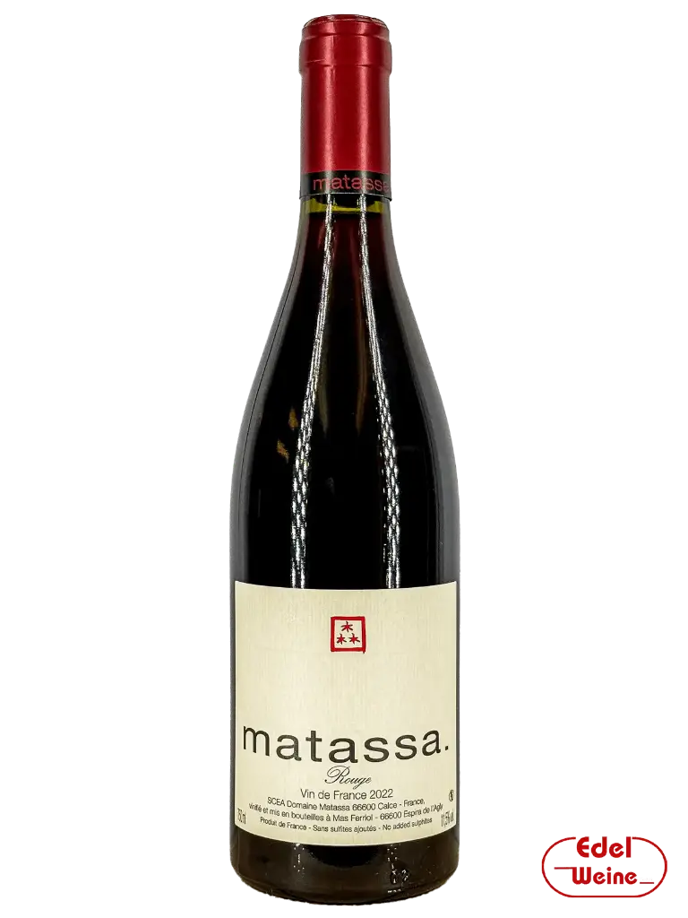 Matassa Cuvée Rouge VdF 2022, 0,75l