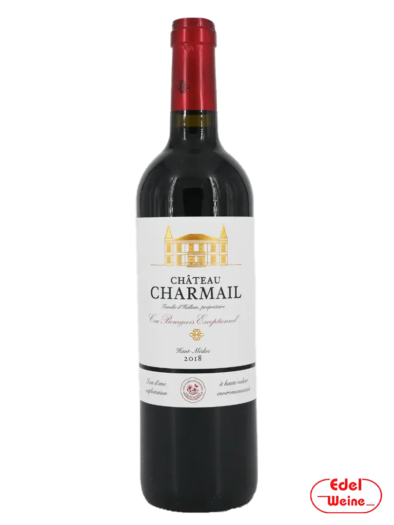 Château Charmail Cru Bourgeois Exceptionel Haut-Médoc AOC 2018, 0,75l