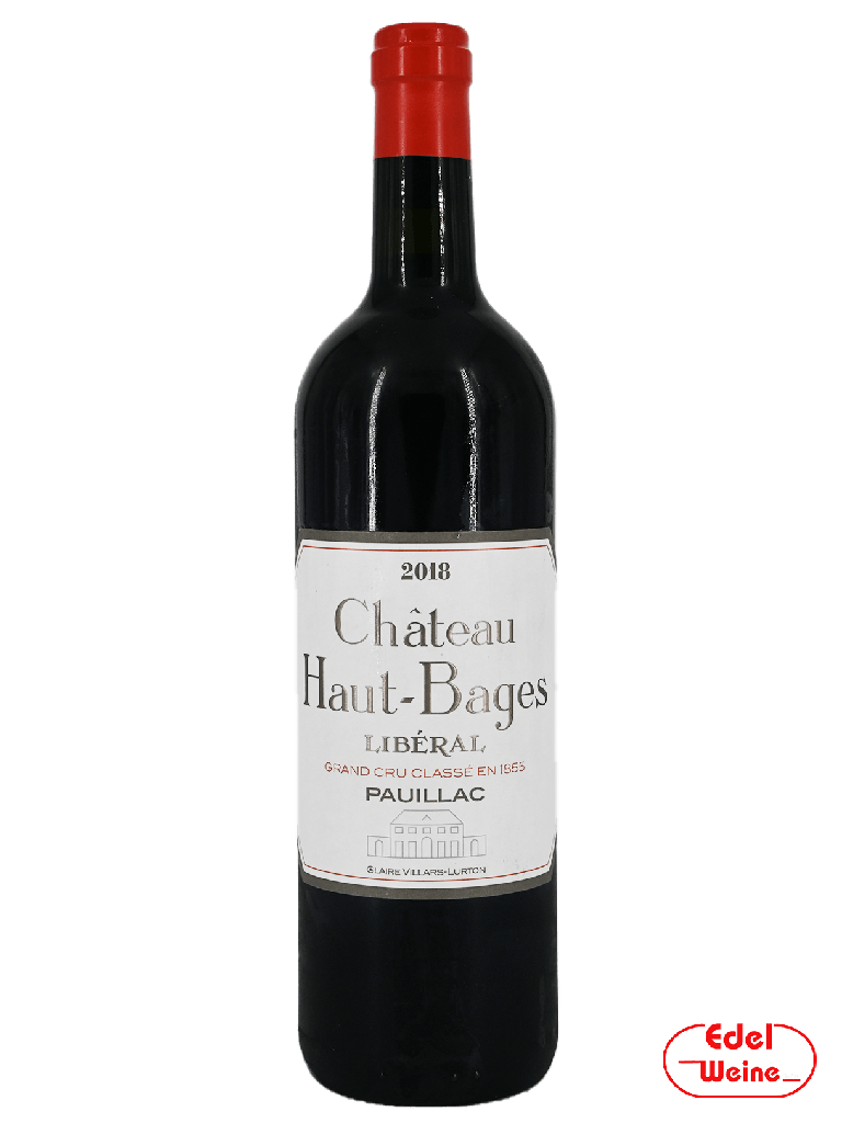 Château Haut-Bages Libéral 5me Cru Pauillac 2018, 0,75l