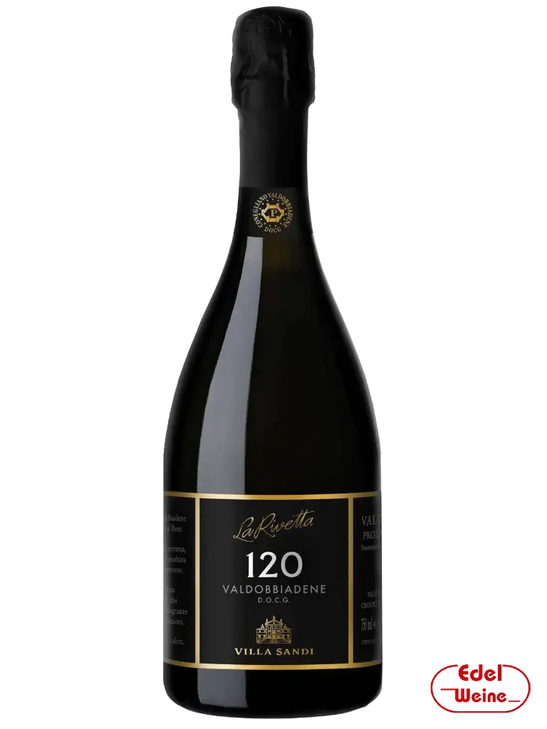 Prosecco "Rivetta 120" Superiore Spumante DOCG Extra Brut Valdobbiadene, Villa Sandi 0,75l