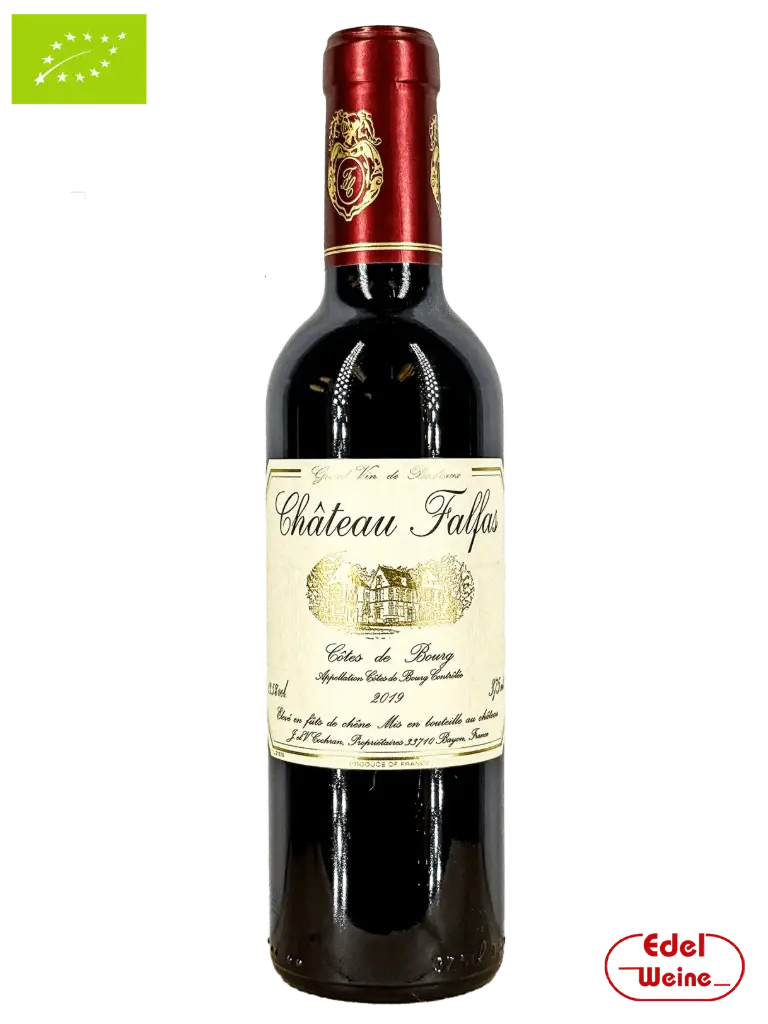 Château Falfas Côtes de Bourg Bordeaux AOC, 0,375l (BIO)