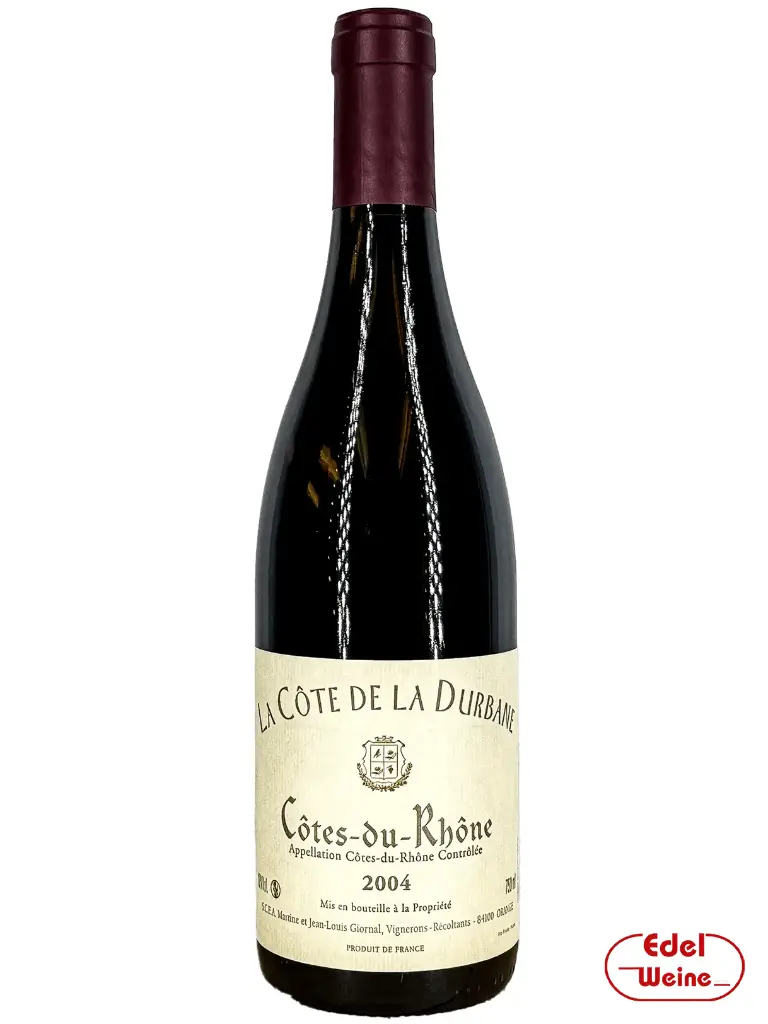 Côtes du Rhône rouge AOC 2004, La Durbane 0,75l