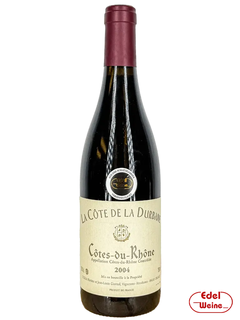 Côtes du Rhône rouge AOC 2004, La Durbane 0,75l