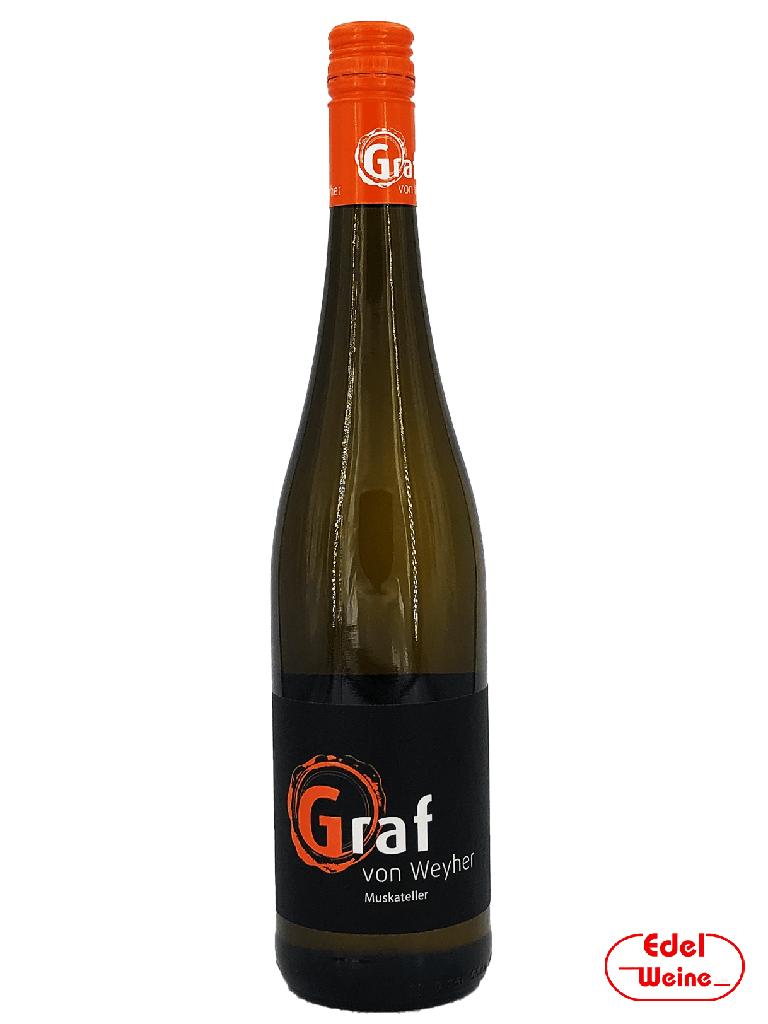 Muskateller lieblich QbA 2023, Graf von Weyher 0,75l  
