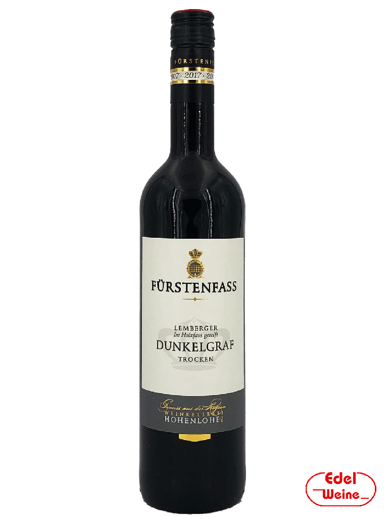 Lemberger Holzfass Dunkelgraf trocken 2022, Fürstenfass 0,75l  
