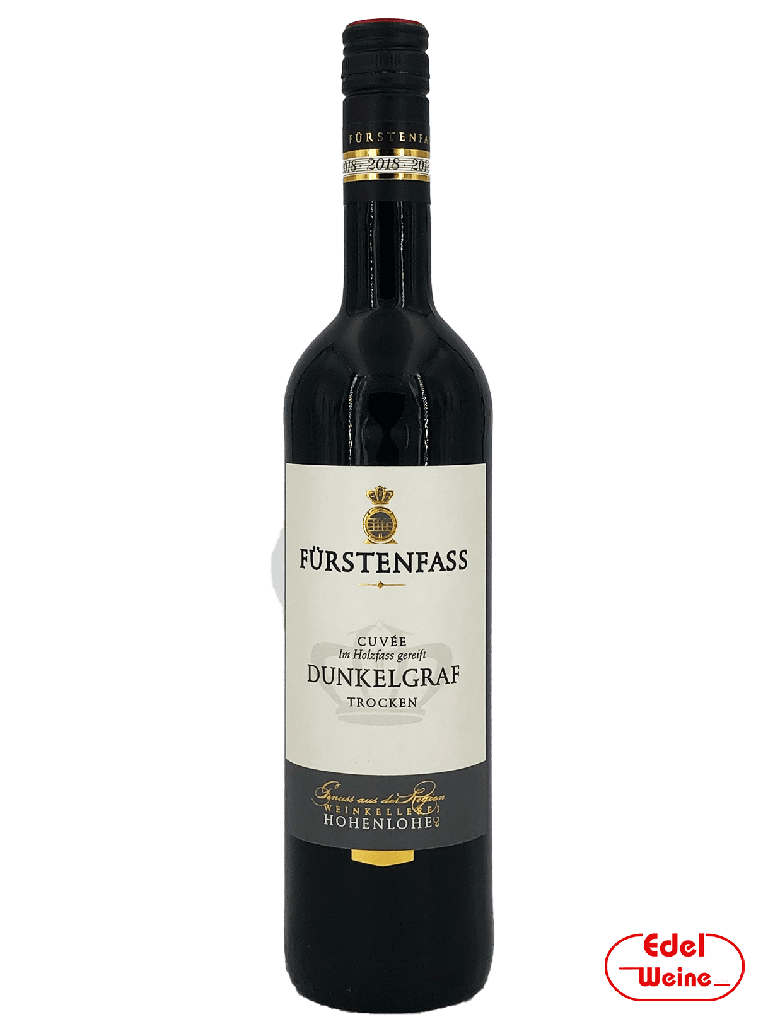 Rotwein Cuvée Holzfass Dunkelgraf trocken 2022, Fürstenfass 0,75l  