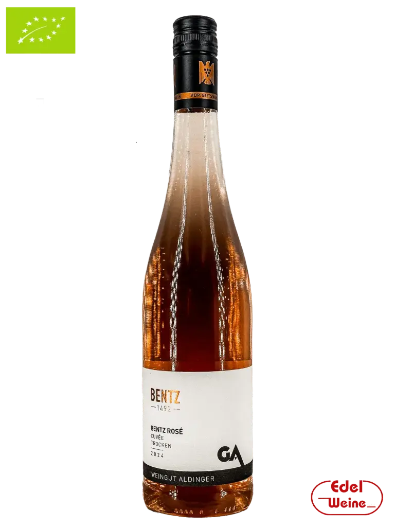 Bentz Rosé Cuvée trocken Gutswein 2024, Aldinger 0,75l (BIO)