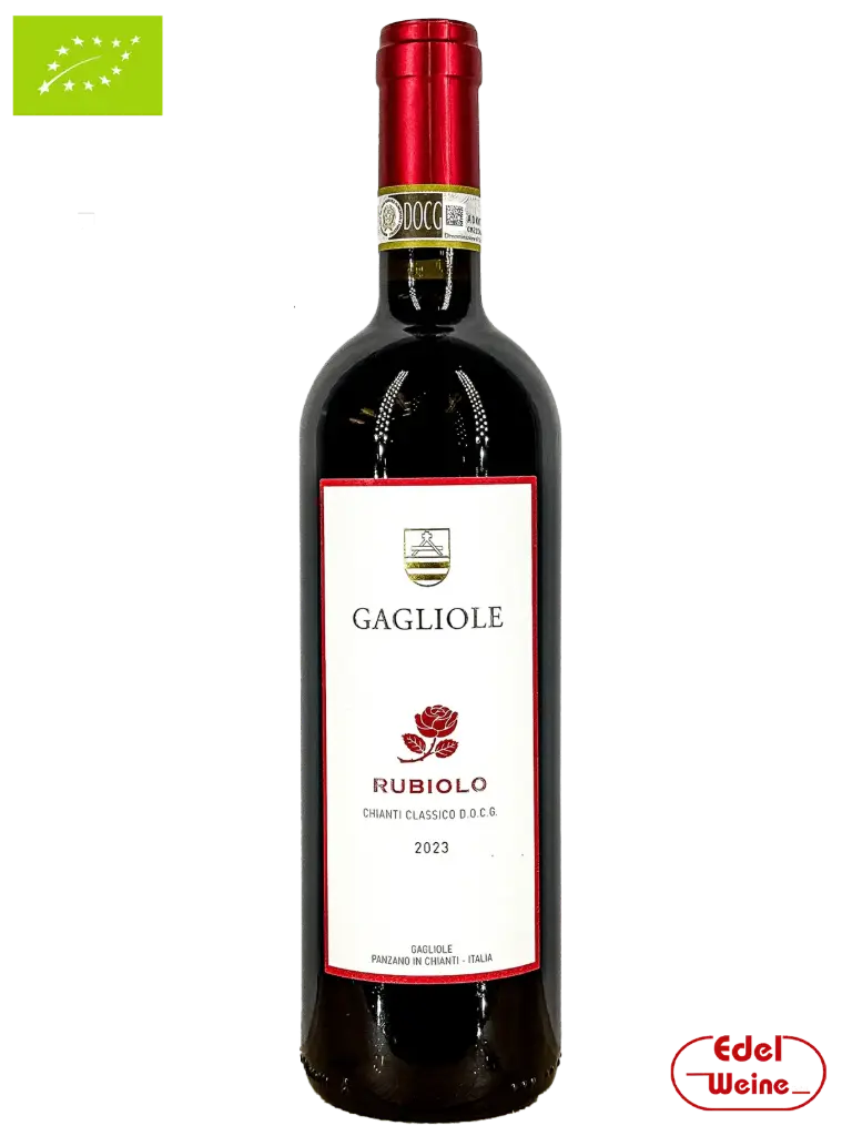 Rubiolo Chianti Classico DOCG 2023, Gagliole 0,75l (BIO) 