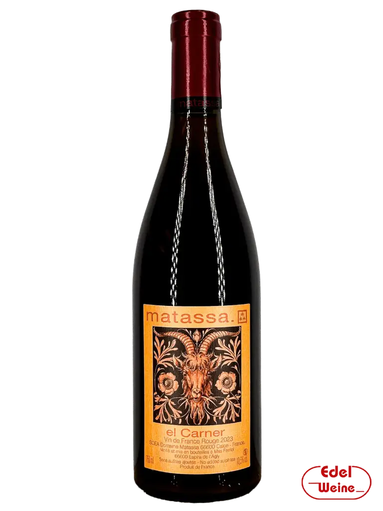 El Carner Vin de France Rouge 2023, Matassa 0,75l