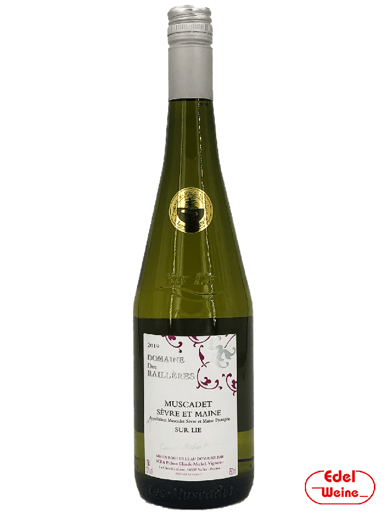 Muscadet Sevre et Maine "sur lie" AOC 2024, Domaine des Raillères 0,75l 