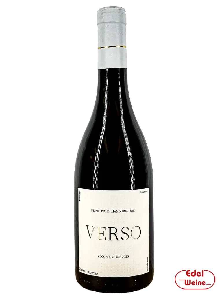 Primitivo di Manduria "VERSO" Vecchie Vigne DOC 2020, Campi Deantera 0,75l
