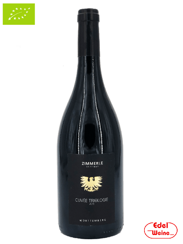 Triologie Rotwein Cuvée 2021, Zimmerle 0,75l (BIO)  