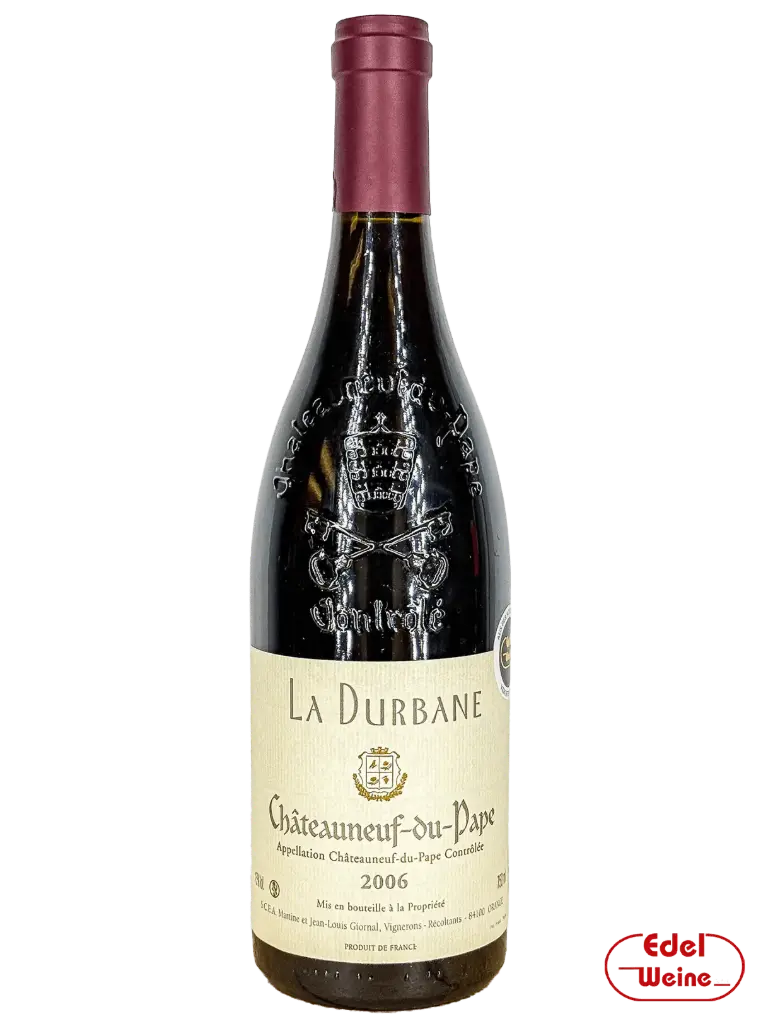 Châteauneuf du Pape rouge AOC 2006, La Durbane 0,75l