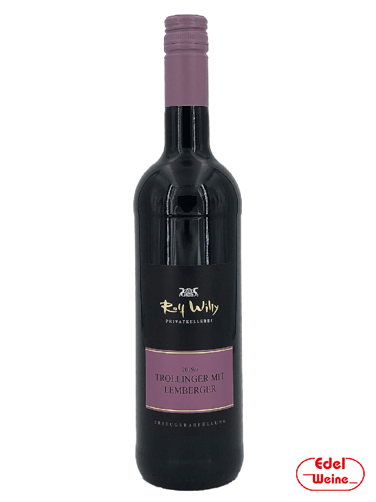 Trollinger mit Lemberger halbtrocken 2024, Rolf Willy 0,75l  