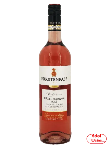 [401535] Spätburgunder Rosé  "Rosenkavalier" halbtrocken 2023, Fürstenfass 0,75