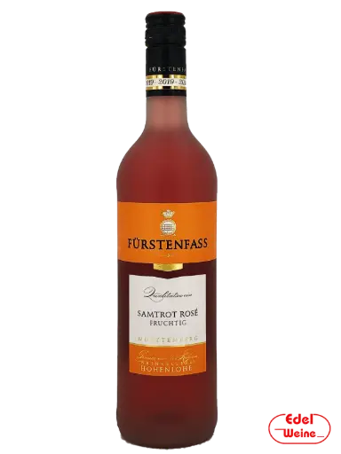 [401537] Samtrot Rosé fruchtig 2023, Fürstenfass 0,75l