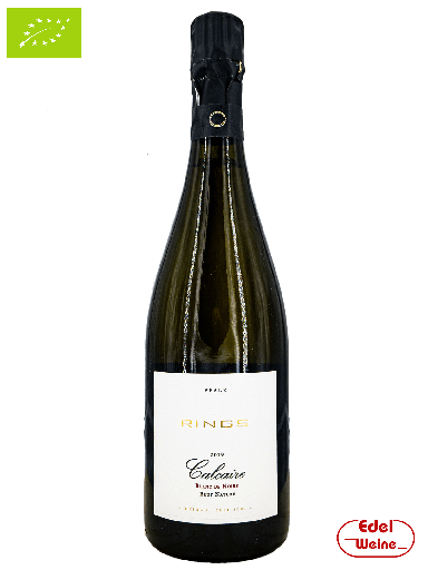 Calcaire Blanc et Noirs Brut Nature 2020, Rings 0,75l (BIO)