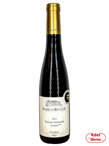 Zeltinger Sonnenuhr Riesling Auslese*** fruchtsüß 2012, Markus Molitor 0,375l