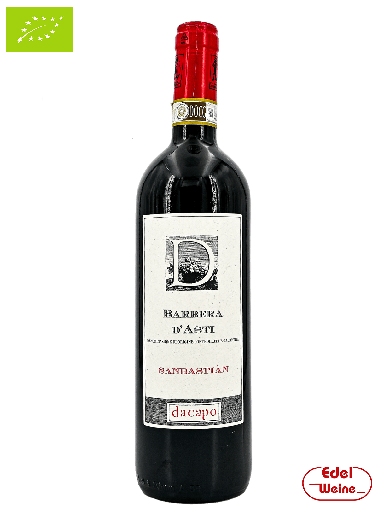 [52138921] Barbera d'Asti "SANBASTIAN" DOCG 2021, DaCapo 0,75l (BIO)