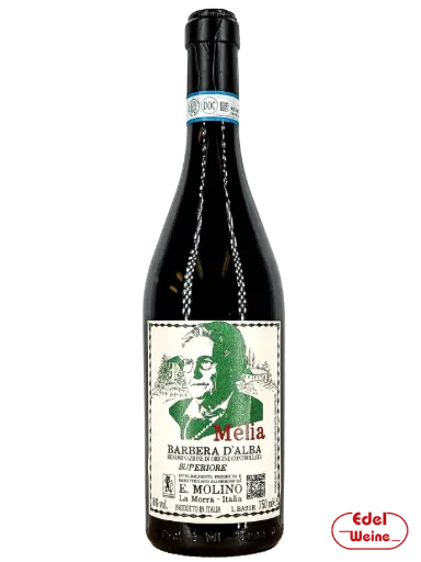 [521415] Barbera d'Alba Superiore "MELIA Red" DOC 2021, E. Molino 0,75l
