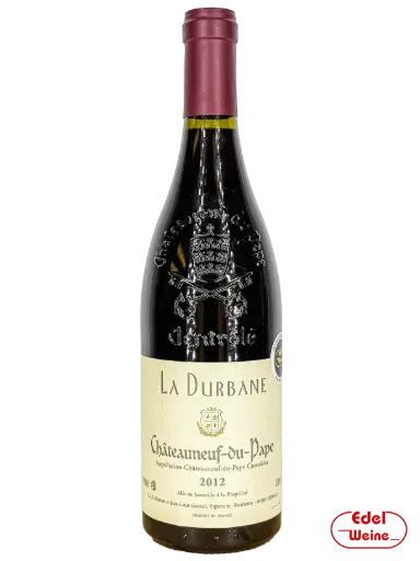 Châteauneuf du Pape rouge AOC 2012, La Durbane 0,75l