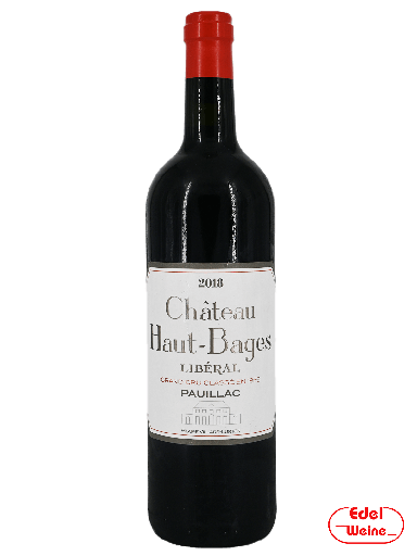 Château Haut-Bages Libéral 5me Cru Pauillac 2018, 0,75l