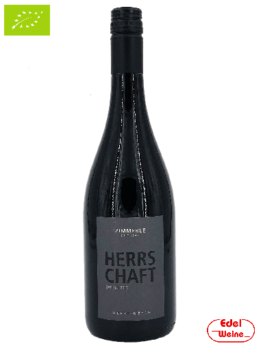 [40164322] Zweigelt "HERRSCHAFT" trocken 2022, Zimmerle 0,75l (BIO)
