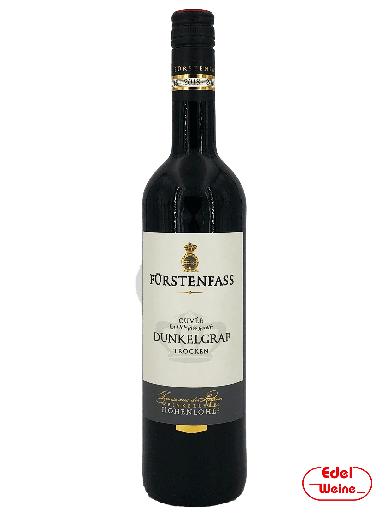 [40156722] Rotwein Cuvée Holzfass Dunkelgraf trocken 2022, Fürstenfass 0,75l  