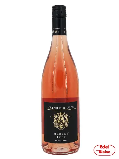 Merlot Rosé trocken 2024, Heinrich Gies 0,75l