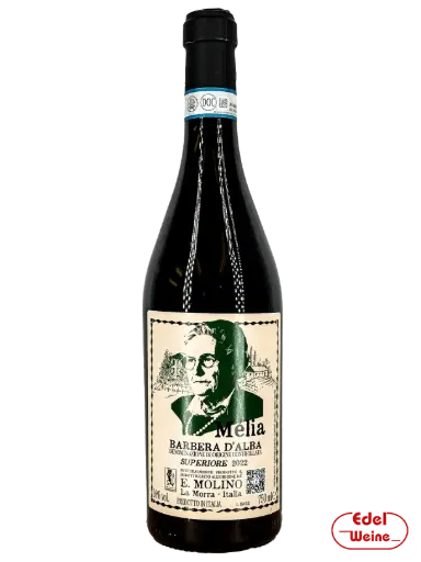 Barbera d'Alba Superiore "MELIA" DOC 2022, E. Molino 0,75l