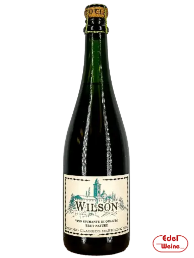 WILSON Vino Spumante di Qualita Metodo Classico Nebbione Brut Nature 2019, E. Molino 0,75l