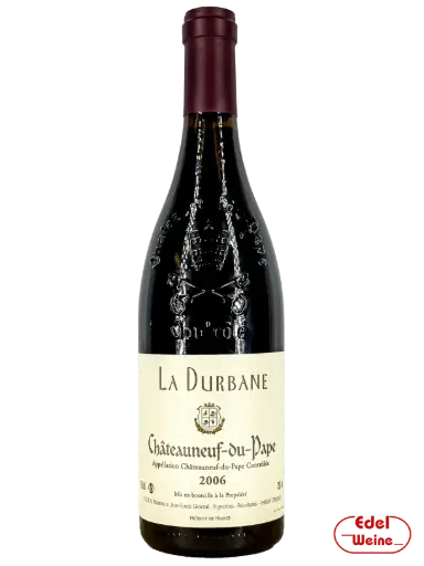 Châteauneuf du Pape rouge AOC 2006, La Durbane 0,75l