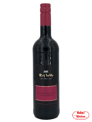 Schwarzriesling mit Samtrot lieblich 2024, Rolf Willy 0,75l 